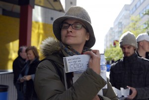 Erika is the proud owner of a ticket to the show in December 2007.