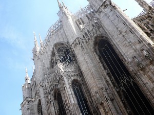 Domen i Milano ï¿½r otroligt vacker. 