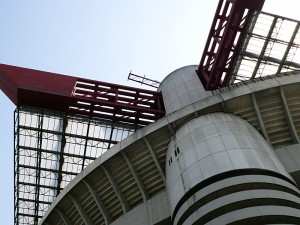 San Sirostadion i Milan, eller Stadio di Meazza som den heter.